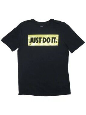 Nike Just Do It Gold Foil Tee Size M